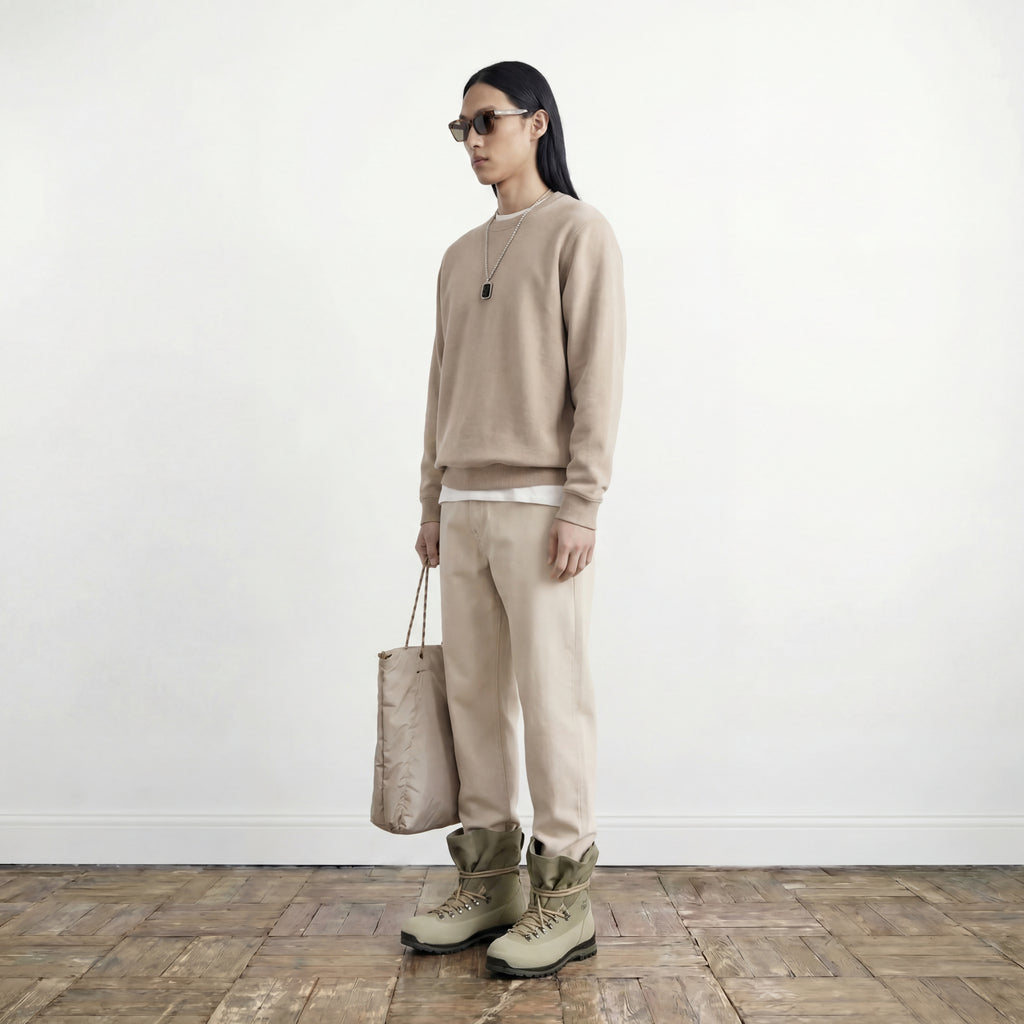 Sweatshirt – Organic Cotton Crew Neck | Porell Studios