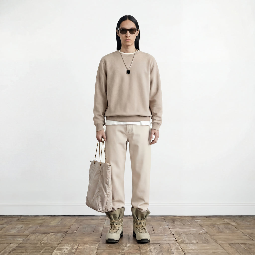 Sweatshirt – Organic Cotton Crew Neck | Porell Studios