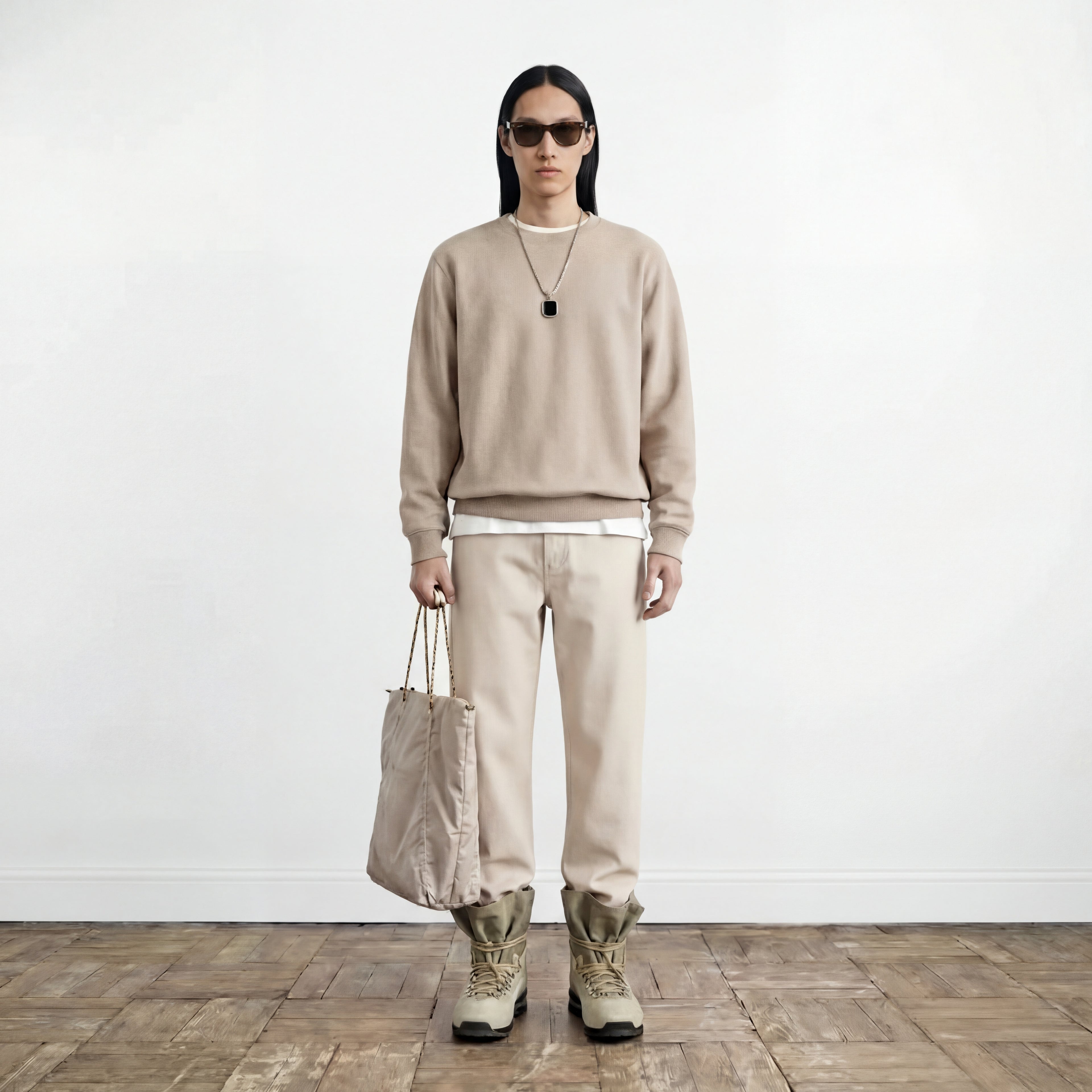 Sweatshirt – Organic Cotton Crew Neck | Porell Studios