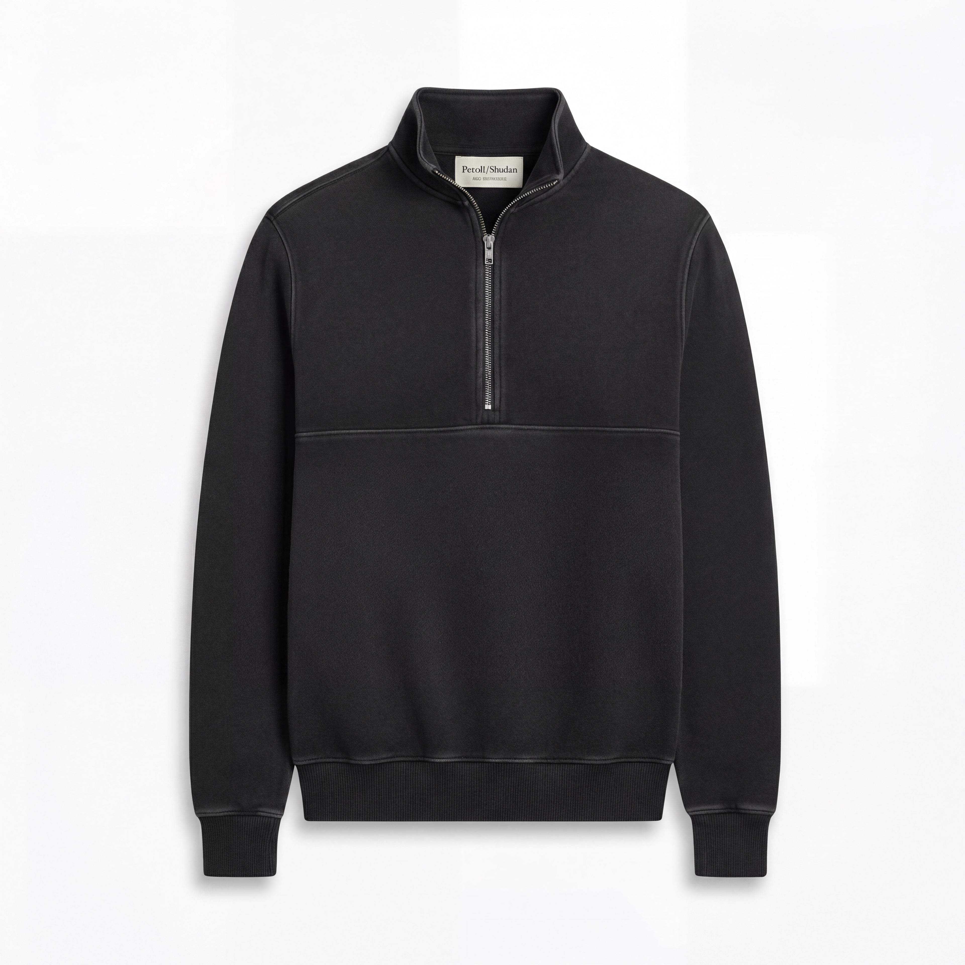 Half-Zip – Organic Cotton Pigment Dyed | Porell Studios